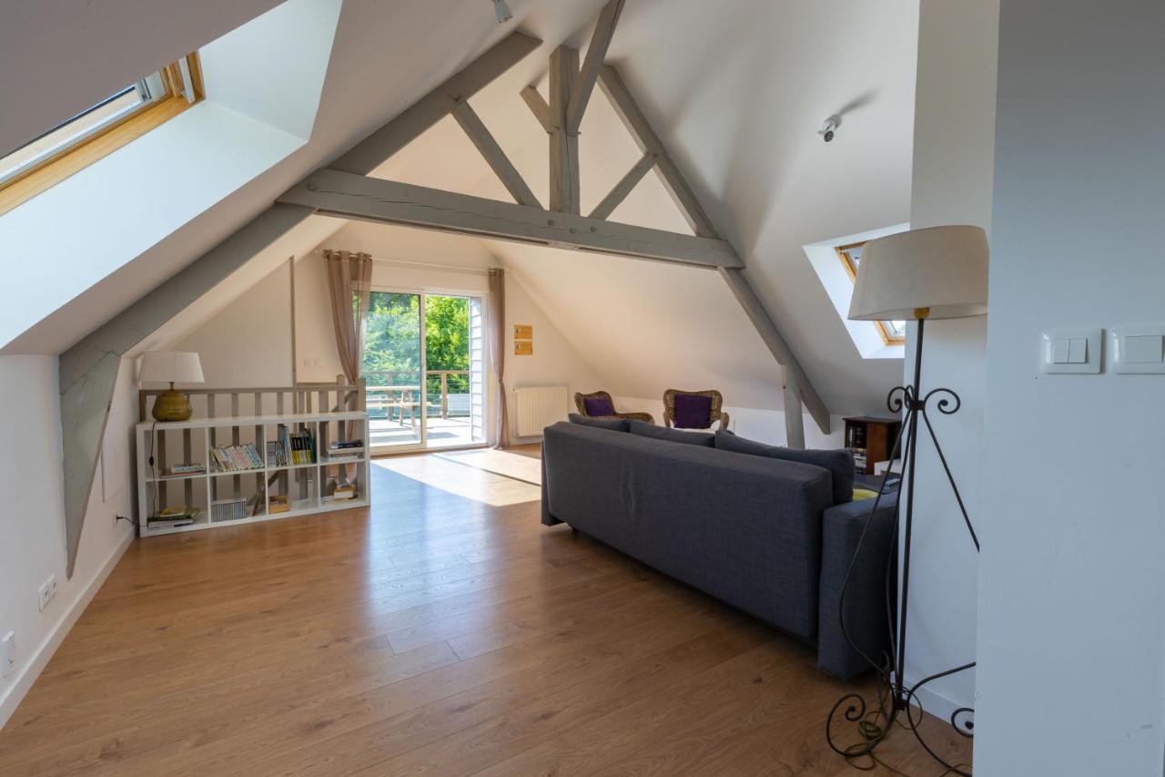 Appartement Des Grands Champs Avec Terrasse Saint-Aignan  Bagian luar foto