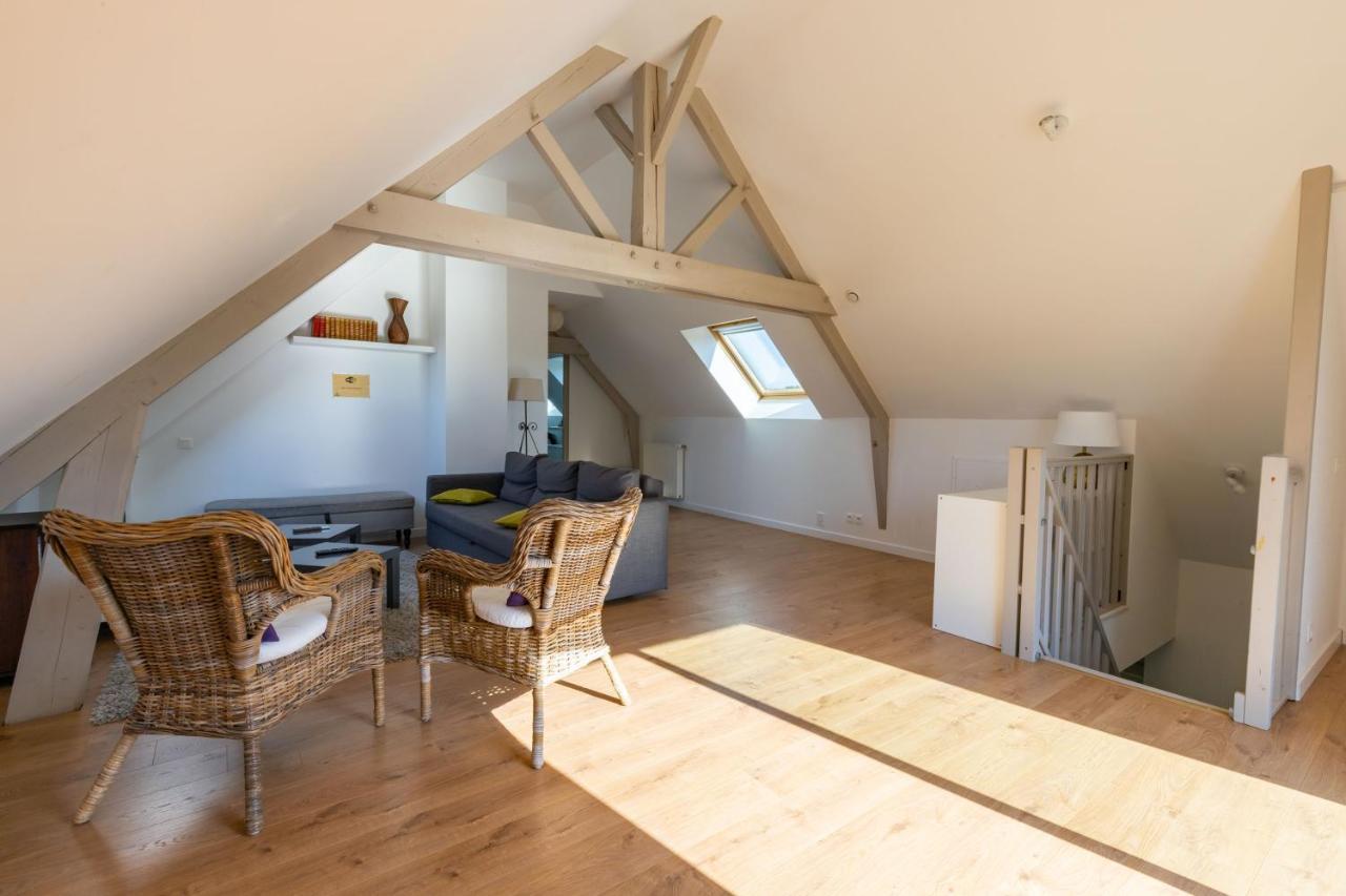 Appartement Des Grands Champs Avec Terrasse Saint-Aignan  Bagian luar foto