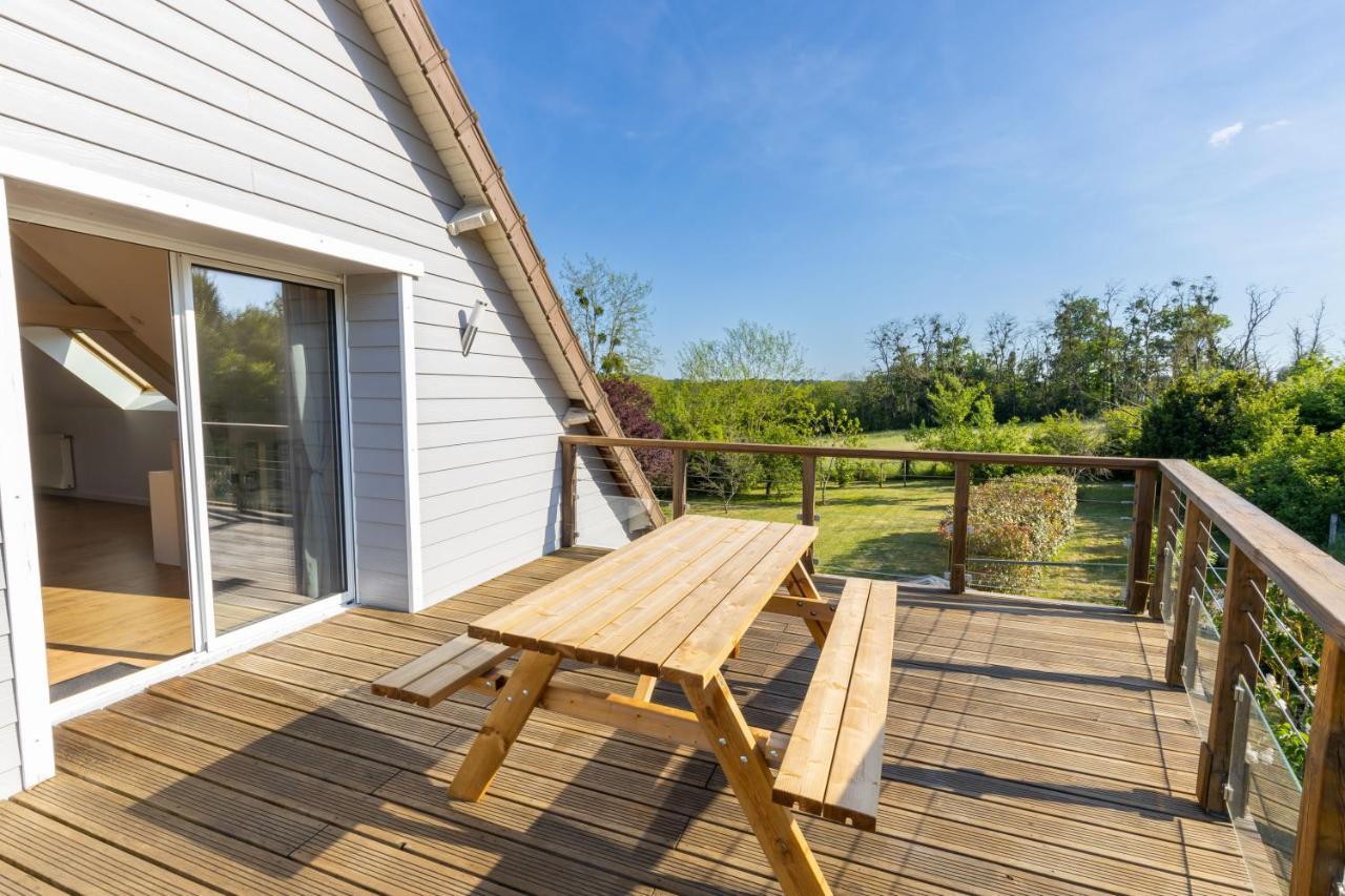 Appartement Des Grands Champs Avec Terrasse Saint-Aignan  Bagian luar foto